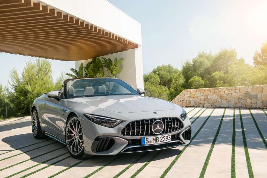 2022 Mercedes-AMG SL revealed – R232 developed by Affalterbach, 476 PS SL55, 585 PS SL63, PHEV later Image #1369166