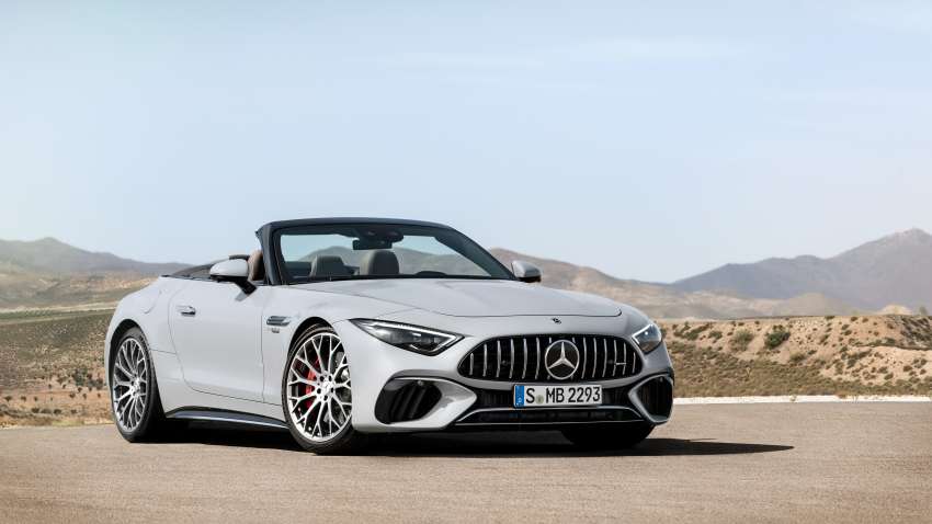 Mercedes-AMG SL R232 2022 diperkenal – sedia kuasa sehingga 585 PS dan 800 Nm tork, PHEV kemudian 1369445