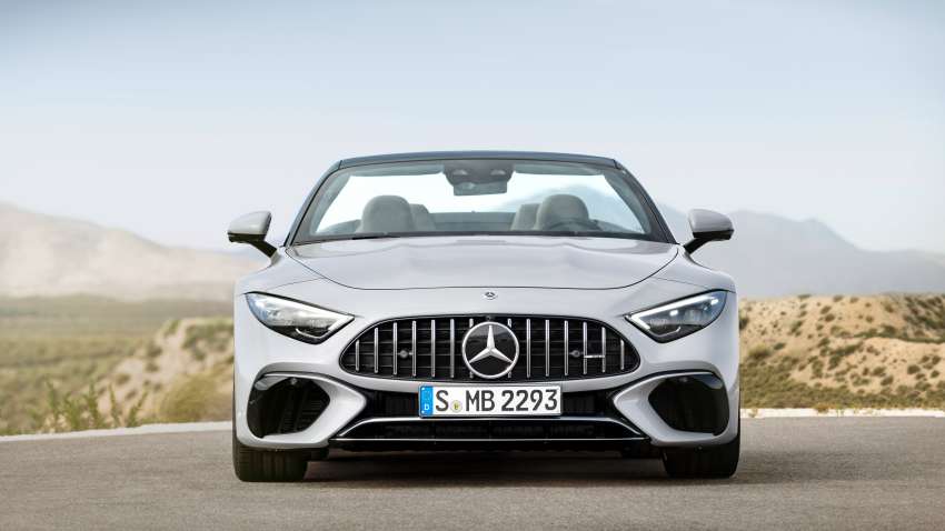 2022 Mercedes-AMG SL revealed – R232 developed by Affalterbach, 476 PS SL55, 585 PS SL63, PHEV later Image #1369174