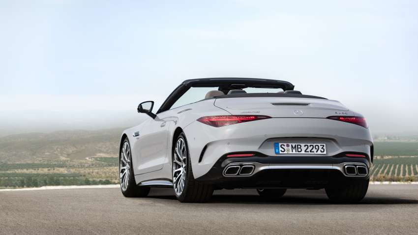 Mercedes-AMG SL R232 2022 diperkenal – sedia kuasa sehingga 585 PS dan 800 Nm tork, PHEV kemudian 1369450