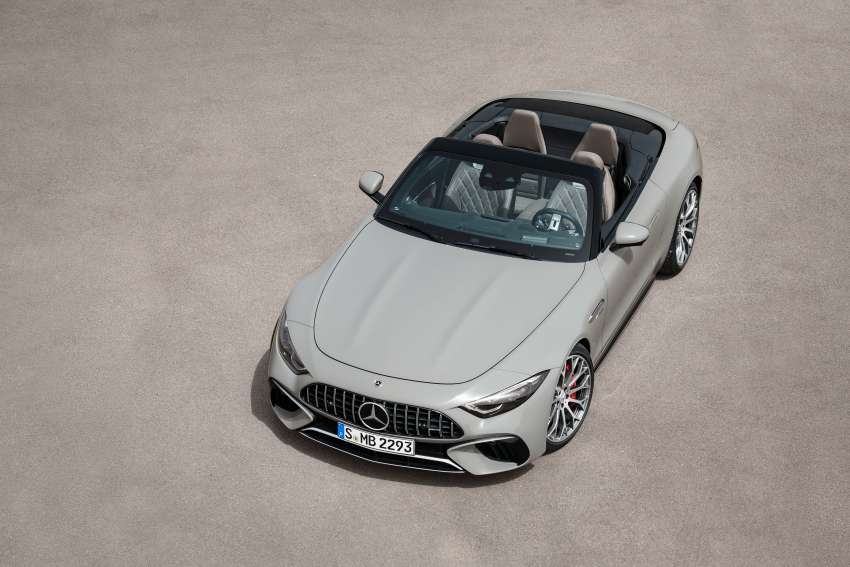 Mercedes-AMG SL R232 2022 diperkenal – sedia kuasa sehingga 585 PS dan 800 Nm tork, PHEV kemudian 1369452
