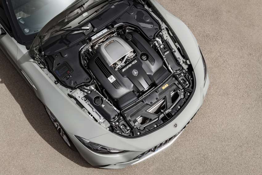 Mercedes-AMG SL R232 2022 diperkenal – sedia kuasa sehingga 585 PS dan 800 Nm tork, PHEV kemudian 1369455