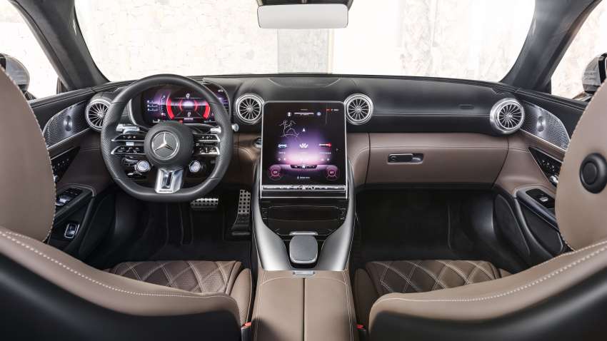Mercedes-AMG SL R232 2022 diperkenal – sedia kuasa sehingga 585 PS dan 800 Nm tork, PHEV kemudian 1369459