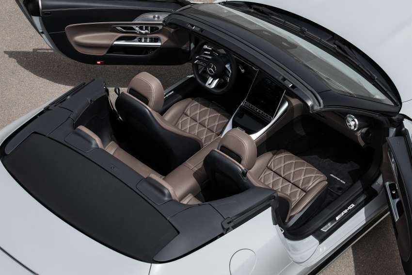Mercedes-AMG SL R232 2022 diperkenal – sedia kuasa sehingga 585 PS dan 800 Nm tork, PHEV kemudian 1369465