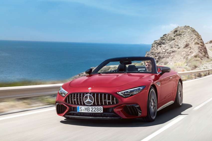 2022 Mercedes-AMG SL revealed – R232 developed by Affalterbach, 476 PS SL55, 585 PS SL63, PHEV later 1369193