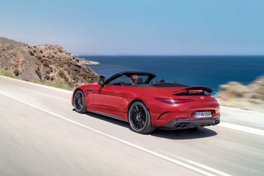 2022 Mercedes-AMG SL revealed – R232 developed by Affalterbach, 476 PS SL55, 585 PS SL63, PHEV later 1369195