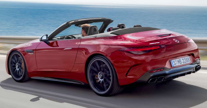 2022 Mercedes-AMG SL revealed – R232 developed by Affalterbach, 476 PS SL55, 585 PS SL63, PHEV later Image #1369196