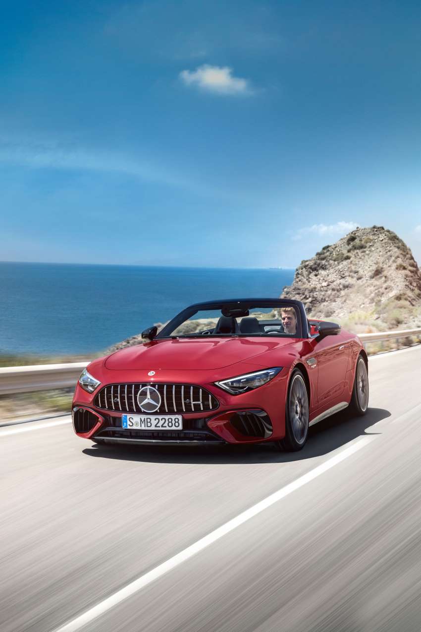 2022 Mercedes-AMG SL revealed – R232 developed by Affalterbach, 476 PS SL55, 585 PS SL63, PHEV later Image #1369201