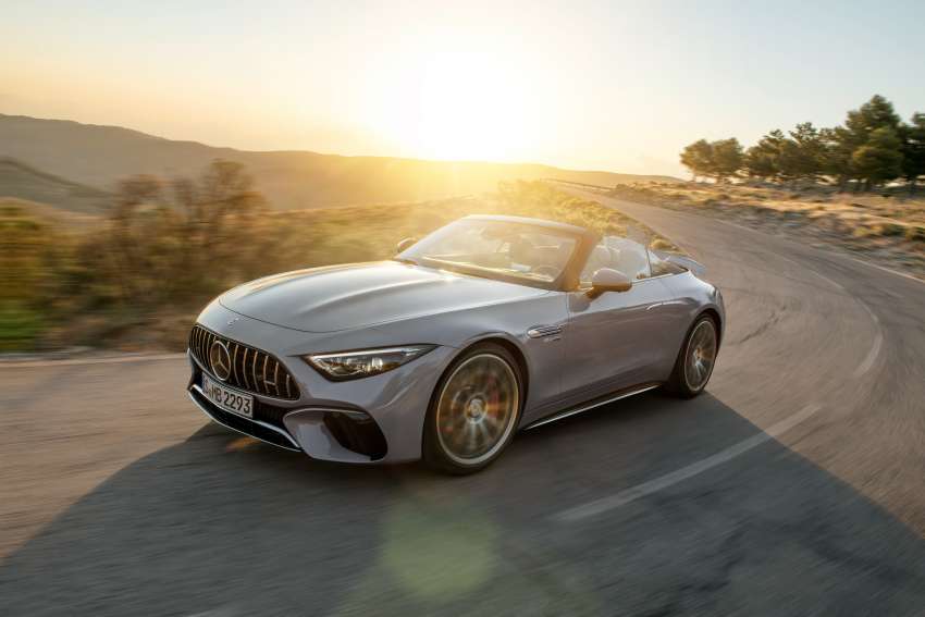 2022 Mercedes-AMG SL revealed – R232 developed by Affalterbach, 476 PS SL55, 585 PS SL63, PHEV later Image #1369148
