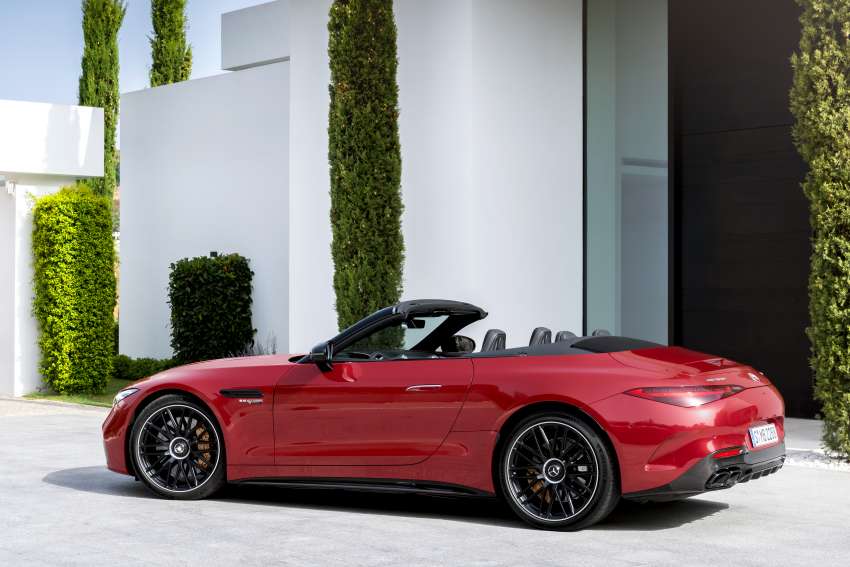 2022 Mercedes-AMG SL revealed – R232 developed by Affalterbach, 476 PS SL55, 585 PS SL63, PHEV later Image #1369204
