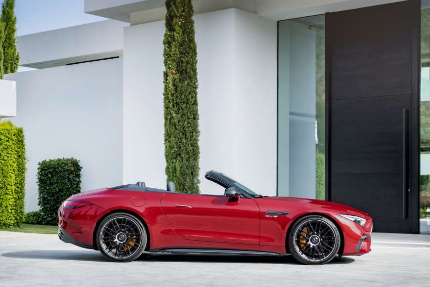 2022 Mercedes-AMG SL revealed – R232 developed by Affalterbach, 476 PS SL55, 585 PS SL63, PHEV later 1369205