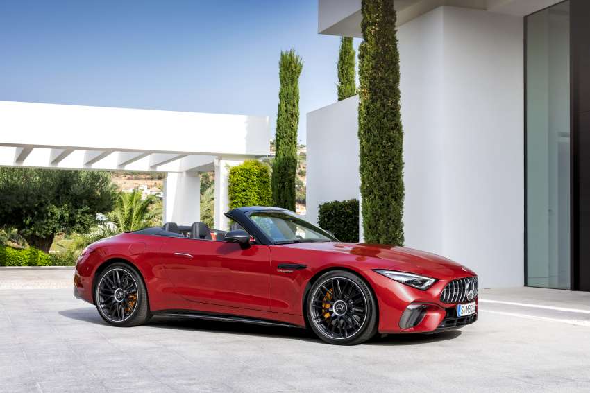 2022 Mercedes-AMG SL revealed – R232 developed by Affalterbach, 476 PS SL55, 585 PS SL63, PHEV later 1369206