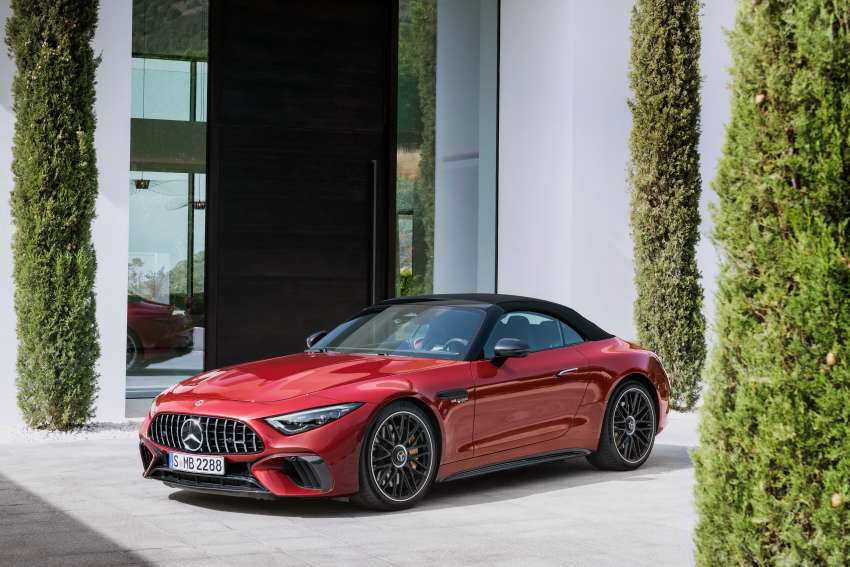 2022 Mercedes-AMG SL revealed – R232 developed by Affalterbach, 476 PS SL55, 585 PS SL63, PHEV later 1369210