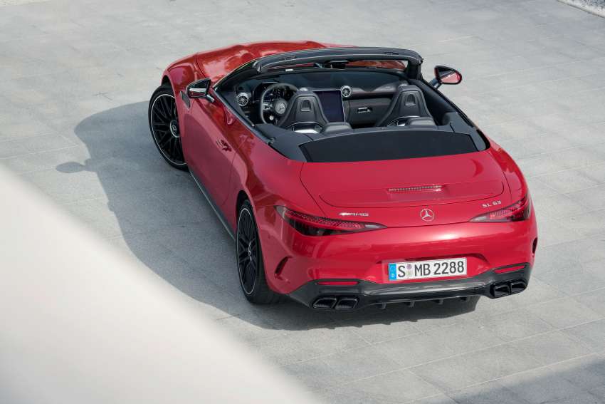 2022 Mercedes-AMG SL revealed – R232 developed by Affalterbach, 476 PS SL55, 585 PS SL63, PHEV later 1369212