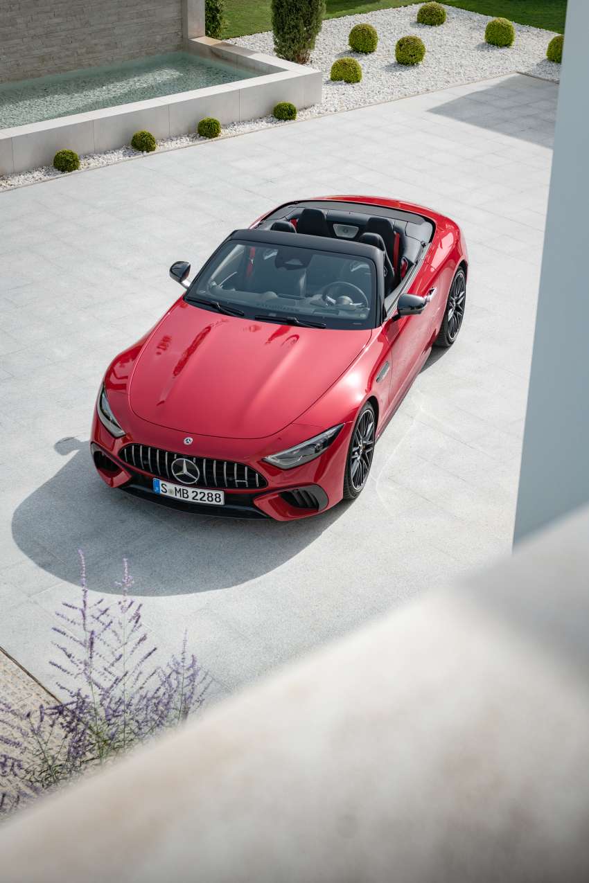 2022 Mercedes-AMG SL revealed – R232 developed by Affalterbach, 476 PS SL55, 585 PS SL63, PHEV later Image #1369213
