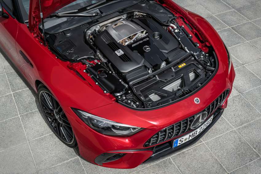 2022 Mercedes-AMG SL revealed – R232 developed by Affalterbach, 476 PS SL55, 585 PS SL63, PHEV later 1369218