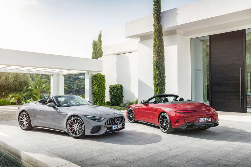 2022 Mercedes-AMG SL revealed – R232 developed by Affalterbach, 476 PS SL55, 585 PS SL63, PHEV later 1369226