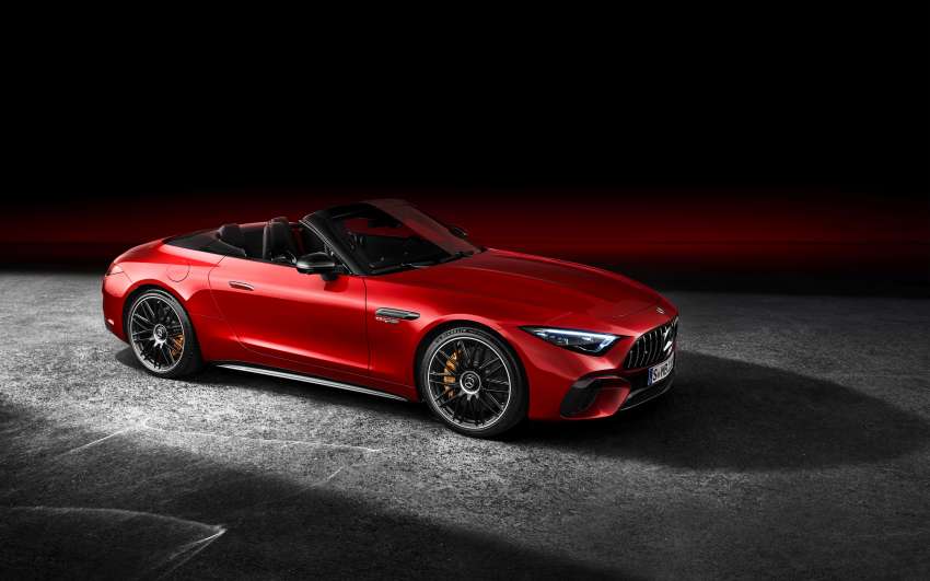 2022 Mercedes-AMG SL revealed – R232 developed by Affalterbach, 476 PS SL55, 585 PS SL63, PHEV later Image #1369231