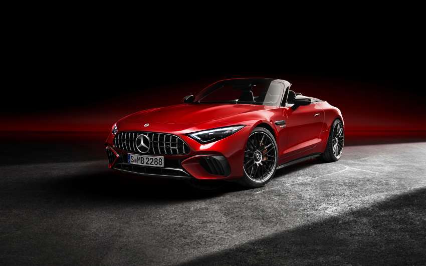 2022 Mercedes-AMG SL revealed – R232 developed by Affalterbach, 476 PS SL55, 585 PS SL63, PHEV later Image #1369232
