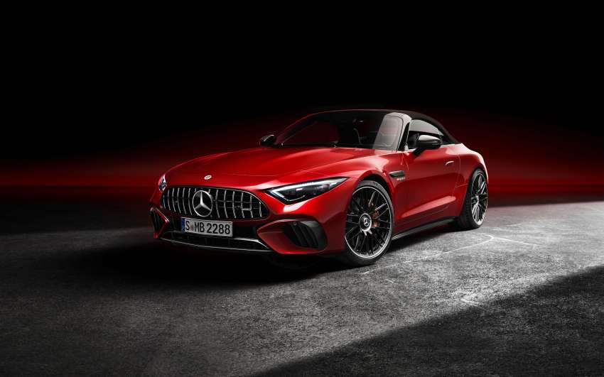 2022 Mercedes-AMG SL revealed – R232 developed by Affalterbach, 476 PS SL55, 585 PS SL63, PHEV later 1369233