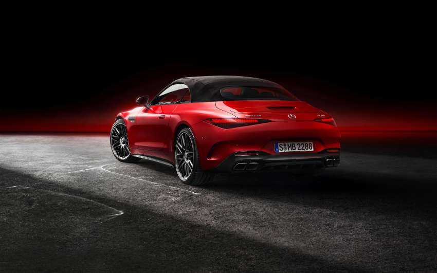 2022 Mercedes-AMG SL revealed – R232 developed by Affalterbach, 476 PS SL55, 585 PS SL63, PHEV later Image #1369237