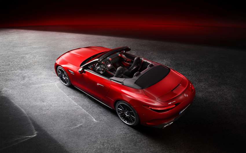 2022 Mercedes-AMG SL revealed – R232 developed by Affalterbach, 476 PS SL55, 585 PS SL63, PHEV later Image #1369241