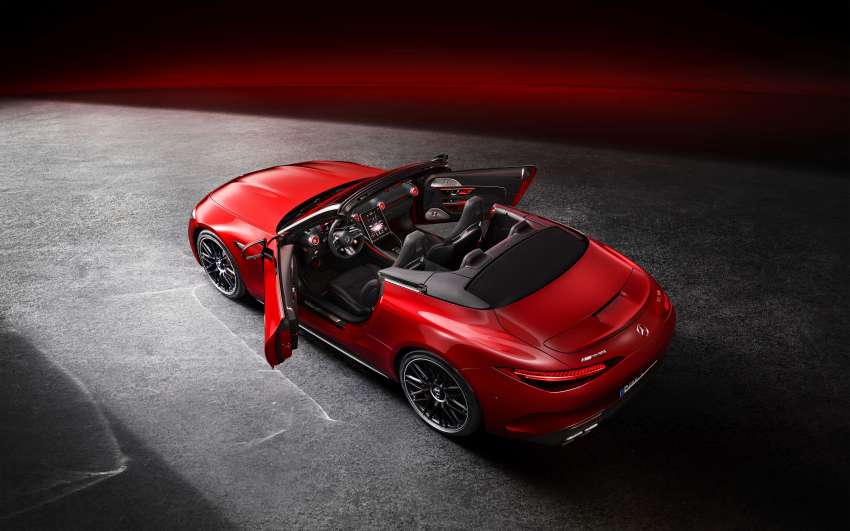 2022 Mercedes-AMG SL revealed – R232 developed by Affalterbach, 476 PS SL55, 585 PS SL63, PHEV later Image #1369242