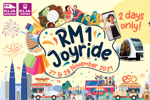 ERL tawar tambang tiket sehala RM1 pada 27-28 Nov