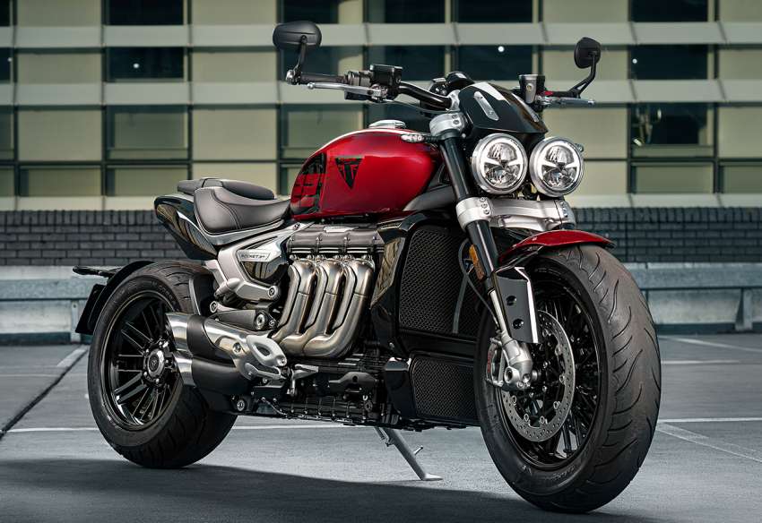 Triumph perkenal Thruxton RS Ton Up, Street Twin EC1 dan Rocket 3 221 – tampil dengan grafik khas 1374448