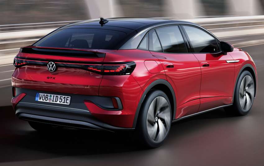 Volkswagen ID.5 revealed – electric coupé-style SUV gets hot GTX variant with AWD, 299 PS, 500 km range Image #1371828