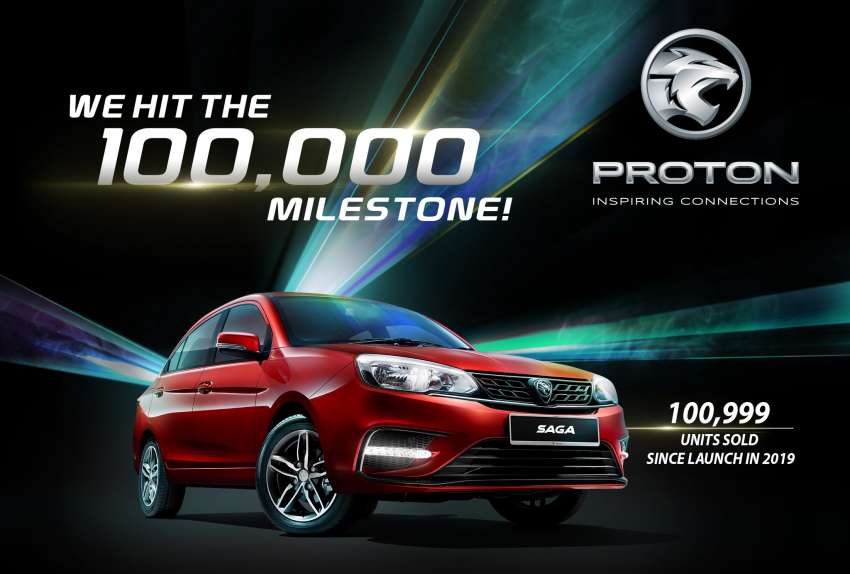 Proton Saga – 100,999 units sold since its 2019 launch 1391816