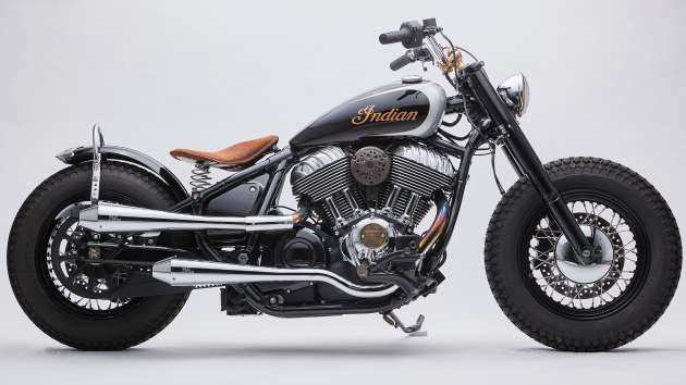 Indian Motorcycle Brat Style Chief by Go Takamine
