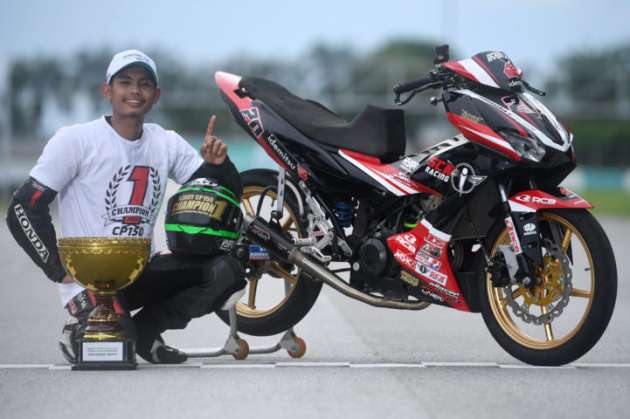 2021 Malaysian Cub Prix: Azroy is CP150 champion