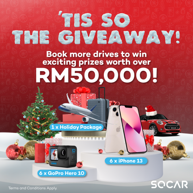 AD: Amazing holiday deals including prizes for car rental, 40% off car sharing with SOCAR and TREVO!