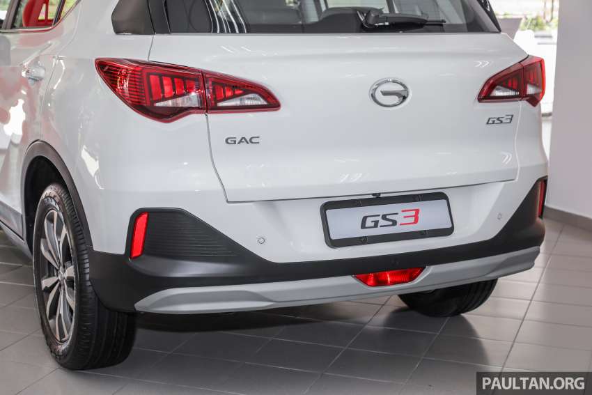 GAC GS3 di Malaysia – 1.5L NA 114 PS/150 Nm, harga RM89k-97k; SUV saingan Perodua Ativa, Proton X50 1398301