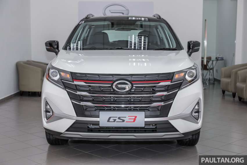 GAC GS3 di Malaysia – 1.5L NA 114 PS/150 Nm, harga RM89k-97k; SUV saingan Perodua Ativa, Proton X50 1398283