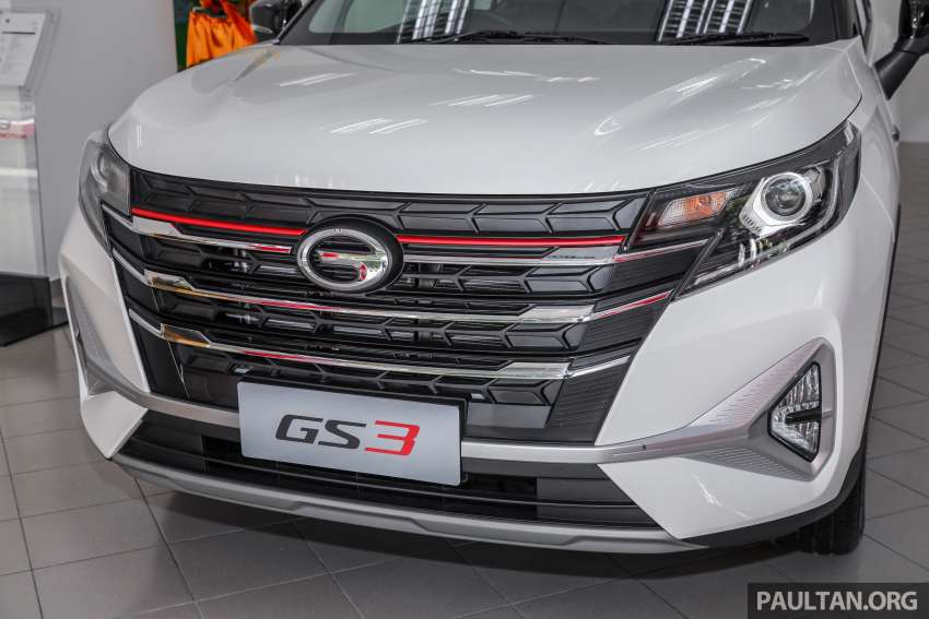 GAC GS3 di Malaysia – 1.5L NA 114 PS/150 Nm, harga RM89k-97k; SUV saingan Perodua Ativa, Proton X50 1398285