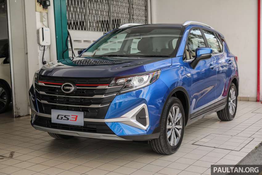 GAC GS3 in Malaysia, priced from RM89k-RM97k – new SUV to take on Proton X50 and Perodua Ativa 1398527
