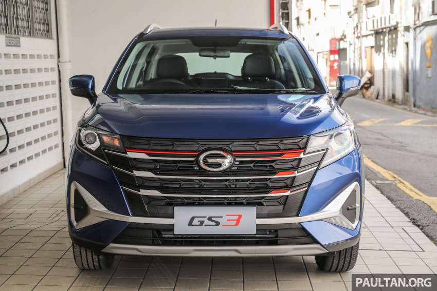 GAC GS3 di Malaysia – 1.5L NA 114 PS/150 Nm, harga RM89k-97k; SUV saingan Perodua Ativa, Proton X50 1398261