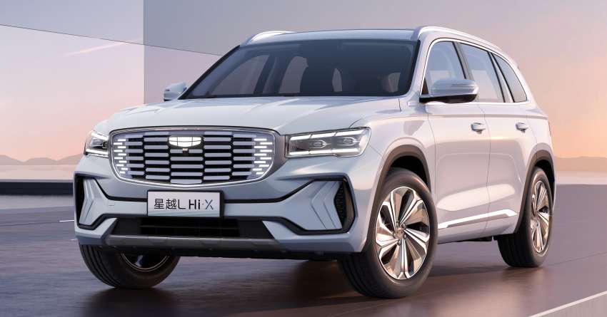 2022 Geely Xingyue L Hi-X - 245 PS, 540 Nm hybrid; 3-stage gearbox ...