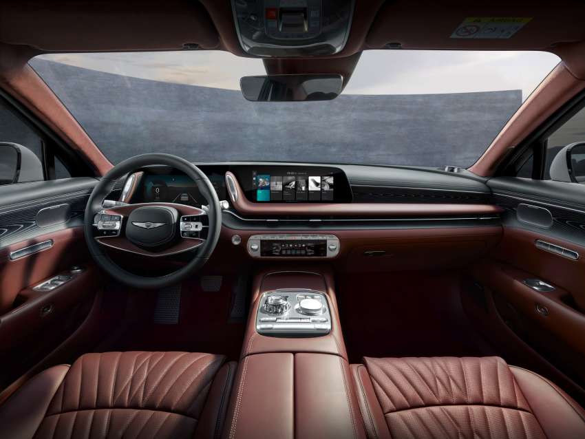 2022 Genesis G90 interior and specs revealed – long and standard wheelbase; 3.5L turbo V6 mild hybrid 1391350