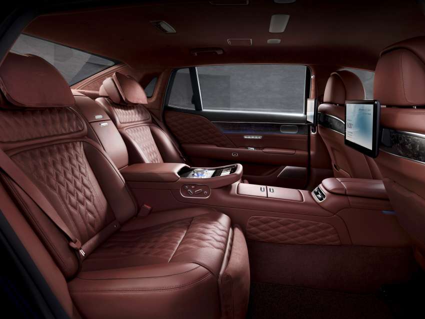 2022 Genesis G90 interior and specs revealed – long and standard wheelbase; 3.5L turbo V6 mild hybrid 1391353