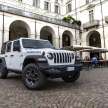 2022 Jeep Wrangler 4xe in Europe – PHEV only, petrol variants dropped; updated ADAS and equipment