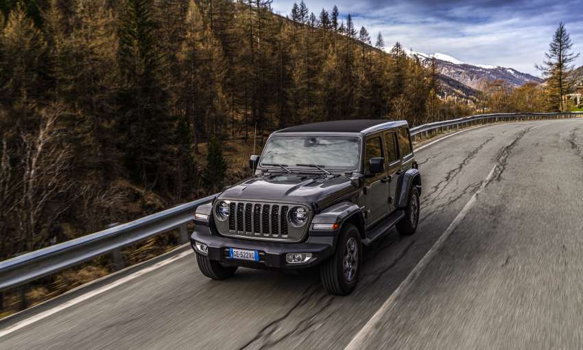 2022 Jeep Wrangler 4xe in Europe – PHEV only, petrol variants dropped; updated ADAS and equipment 1388608