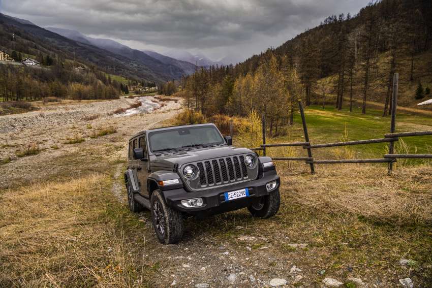 2022 Jeep Wrangler 4xe in Europe – PHEV only, petrol variants dropped; updated ADAS and equipment 1388651
