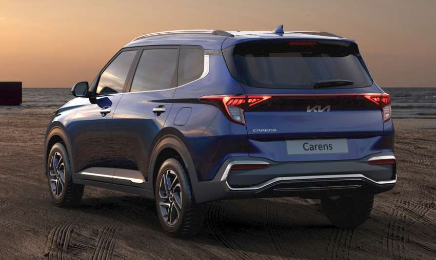 2022 Kia Carens debuts in India – 4th-gen goes SUV in styling; three-row seating, two layout configurations 1393256