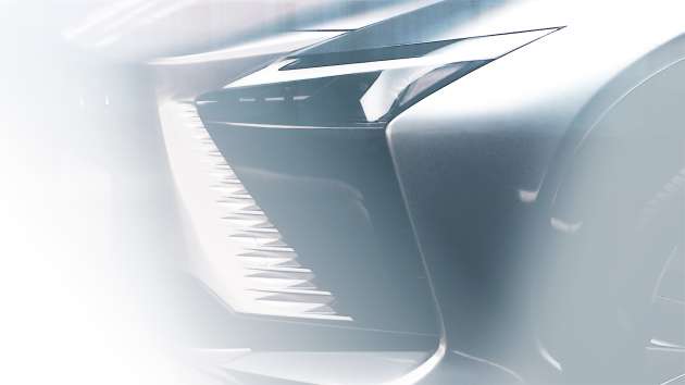 Lexus RZ fully electric SUV – teaser images released