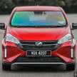 Perodua Myvi colours – Cranberry Red replaces Lava Red on X and H, previously exclusive to top-spec AV