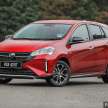 Perodua Myvi colours – Cranberry Red replaces Lava Red on X and H, previously exclusive to top-spec AV