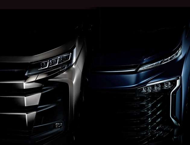 2022 Toyota Noah, Voxy teased before January debut